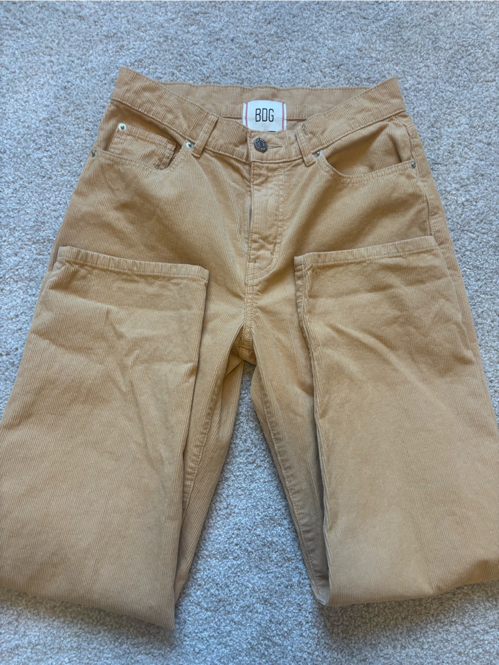 BDG Tan Corduroy Pants Urban Outfitters
